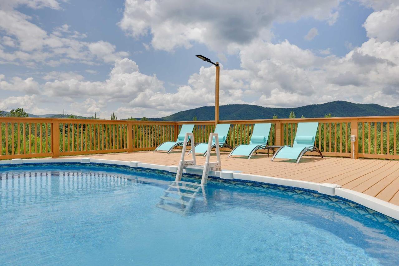 Stunning Copperhill Retreat With Mountain Views! Villa Exterior foto