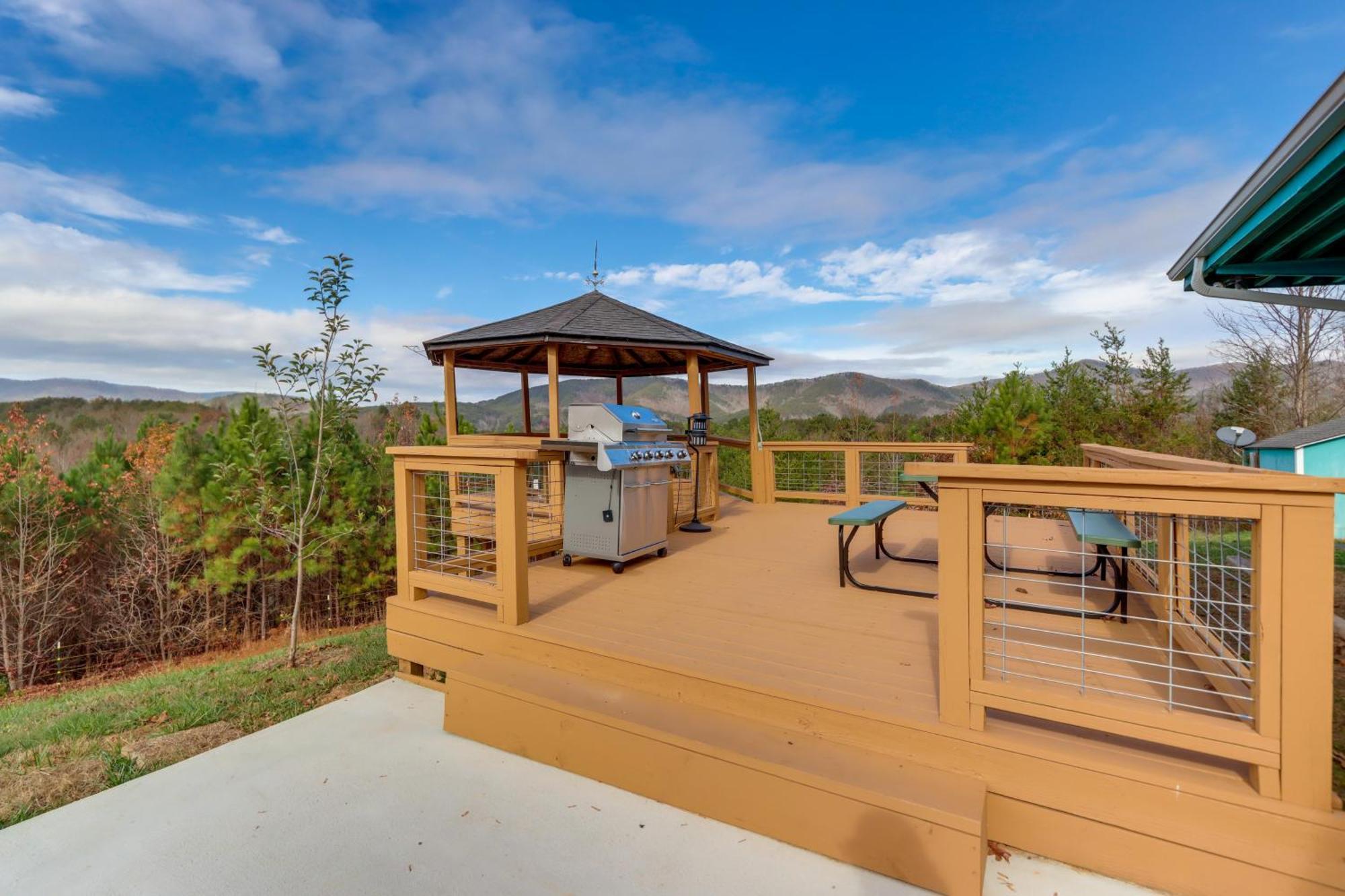 Stunning Copperhill Retreat With Mountain Views! Villa Exterior foto