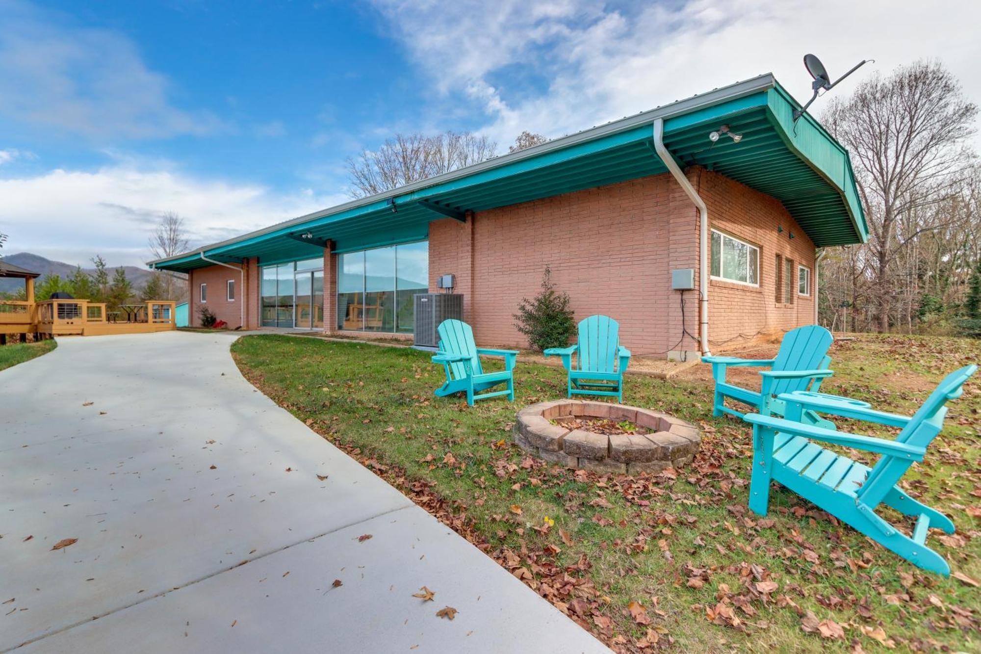 Stunning Copperhill Retreat With Mountain Views! Villa Exterior foto